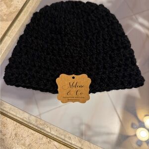 Black Knit Beanie